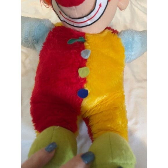 Vintage Scoa Industries Plush Clown - Picture 2 of 6